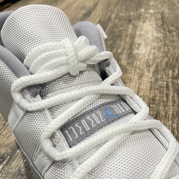 Nike Air Jordan 11 Xl Retro Low White Cement Grey Mens Basketball Sz 13 NEW - Picture 5 of 10